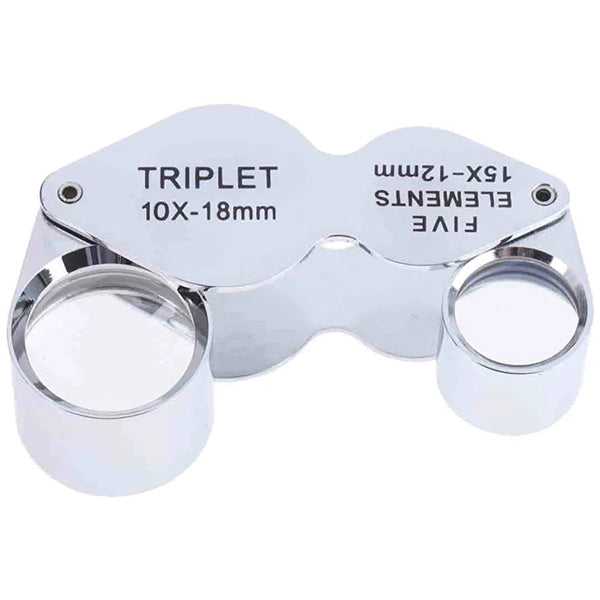 Loop Hand Lens 10X / 15X Dual Triplet Hand Lens – ASC Scientific
