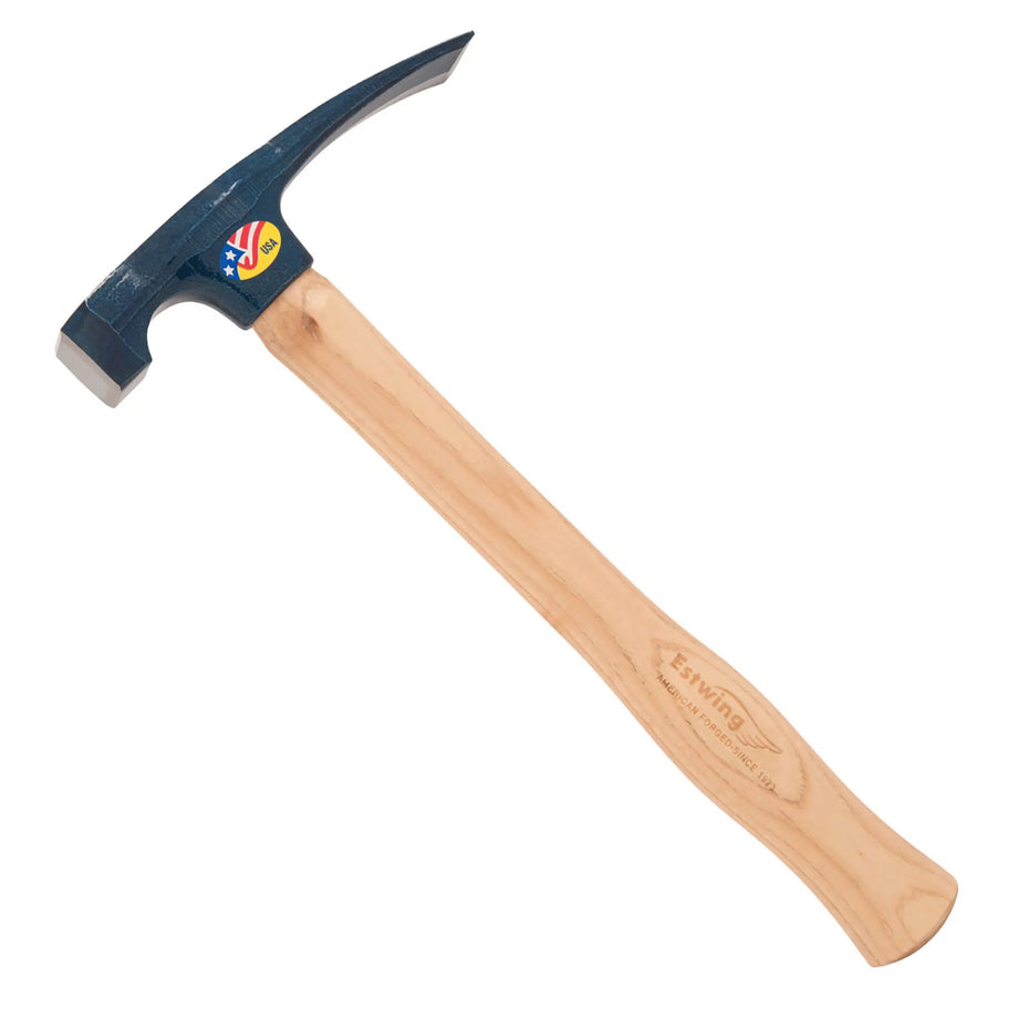 Estwing Chisel Edge Bricklayer Mason s Hammer with Wooden Handle ASC Scientific