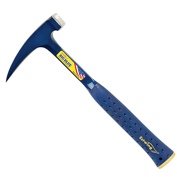 thumbnail image 2 of Estwing E6-24PC Rock Pick - 24-Ounce Square Head Geological Hammer With Shock Reduction Grip 2 of 9