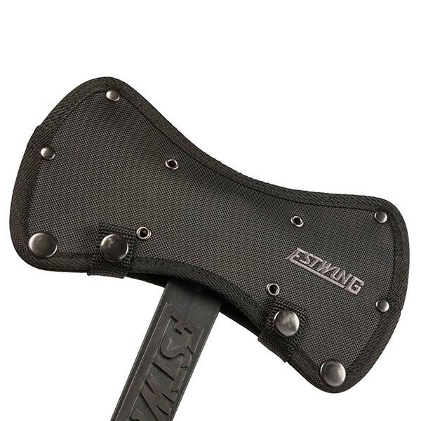 image of Estwing® Black Eagle Leather Grip Double Bit Axe