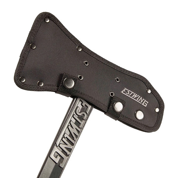 image of Estwing® Black Eagle Leather Grip Tomahawk Axe